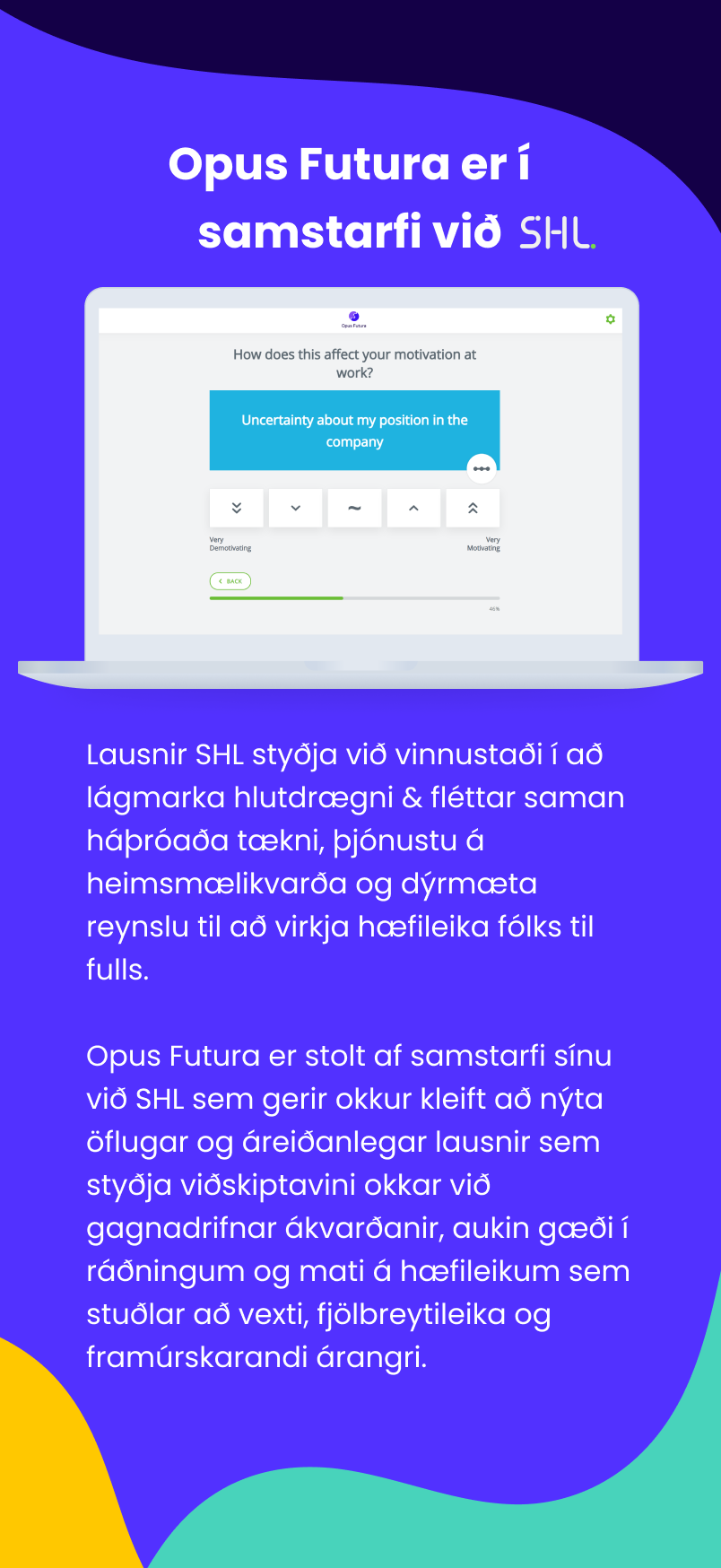 SHL personality - mobile version ICE